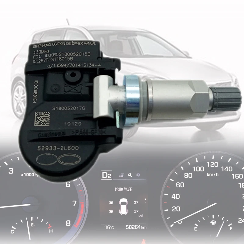 Система контроля давления в шинах 52933-2L600 1 шт. датчик для Hyundai Elantra Kia Pro Ceed SW 2012 TPMS