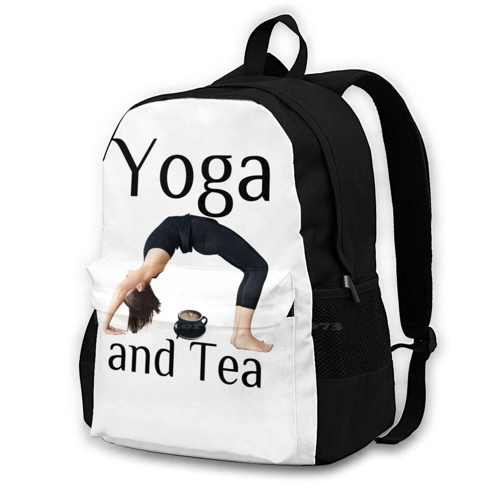 

Рюкзак для йоги и чайного пакета для мужчин, женщин, девочек, Подростковая черная Йога возле меня, дышащая Йога, Шала, душа, Йога, просто Йога