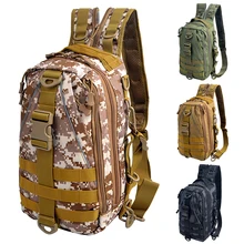 Tactical Sling Pack Army Waterproof Multi-purposeBackpack Crossbody Shoulder Bag Daypack for Outdoor Fishing Hiking Climbing