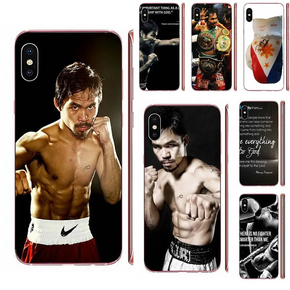 Защитный чехол Pacquiao для Xiaomi CC9 CC9E Mi 3 4 4i 5 6 6X 8 9 SE Play Plus Pro Lite A1 Mix 2 Note | Мобильные