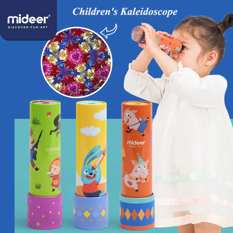 MiDeer игрушка-калейдоскоп от 2 до 4 лет классическая игрушка Детские головоломки калейдоскоп унисекс креативный родитель-ребенок Взаимодействие