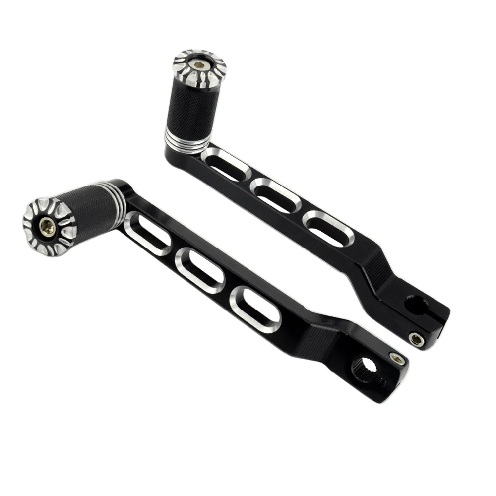 Motorcycle Heel/Toe Shift Levers Shifter Peg For Harley Touring Softail Road King Electra Glide Trike FLST FLT FLHT