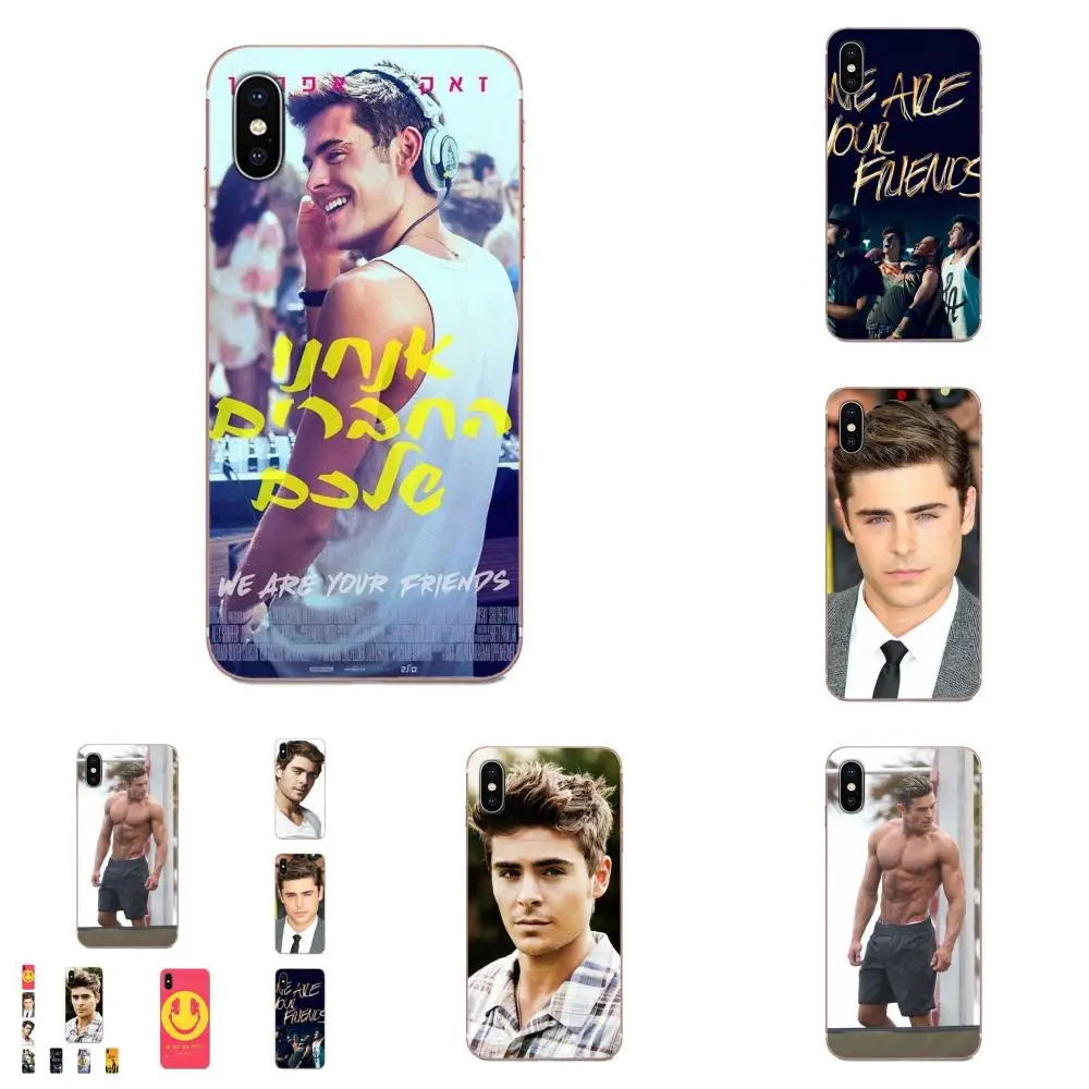Мягкий чехол для телефона Zac Efron Zachary David Alex Motorola Moto G G2 G3 G4 G5 G6 G7 Plus | Мобильные