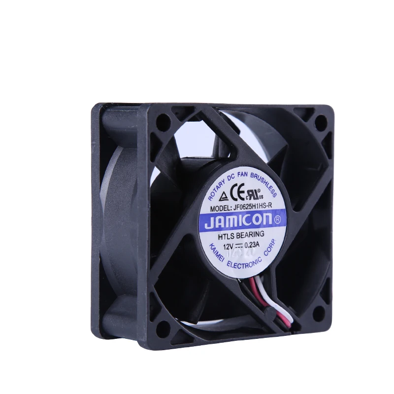 Нанесите на JAMICON JF0625H1HS-r DC12V 0,23 60*60*25 мм 3 pin Вентилятор Процессор охлаждающего вентилятора радиатора