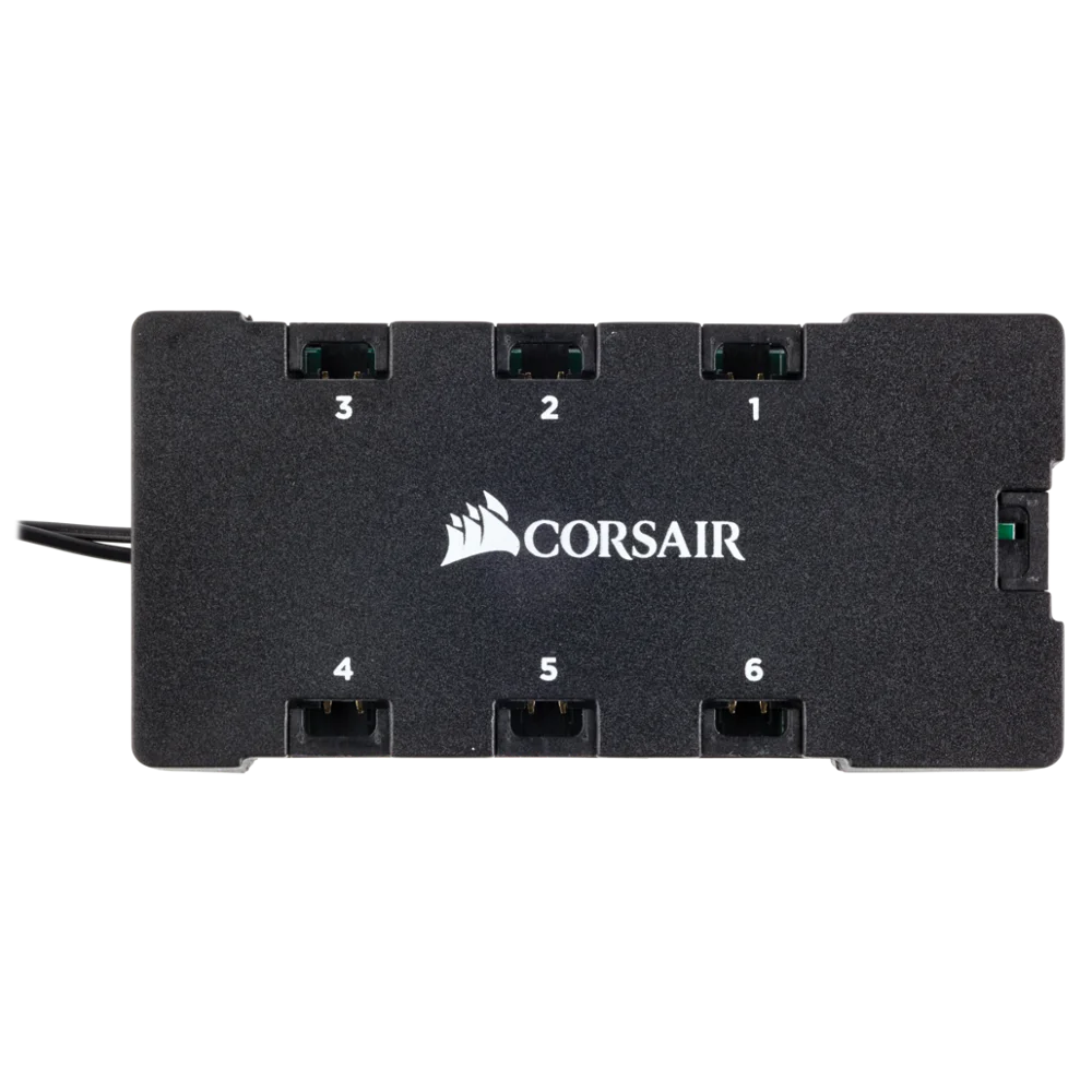 Corsair LL серии LL120 LL140 RGB двойной светильник петля светодиодный PWM один вентилятор