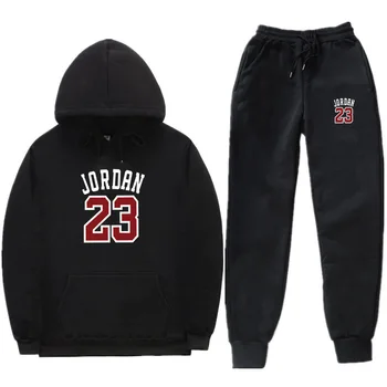 

Men Hoodies Set Fashion 2020 Autumn Brand Casual Tracksuit Mens Set Sports Hoodie Pant Male Suit