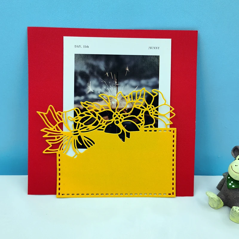 

Lace Metal Die Cuts Templates Stencil Crafts Metal Hollow Cutters Card Making Family Photo Album Cutting Dies