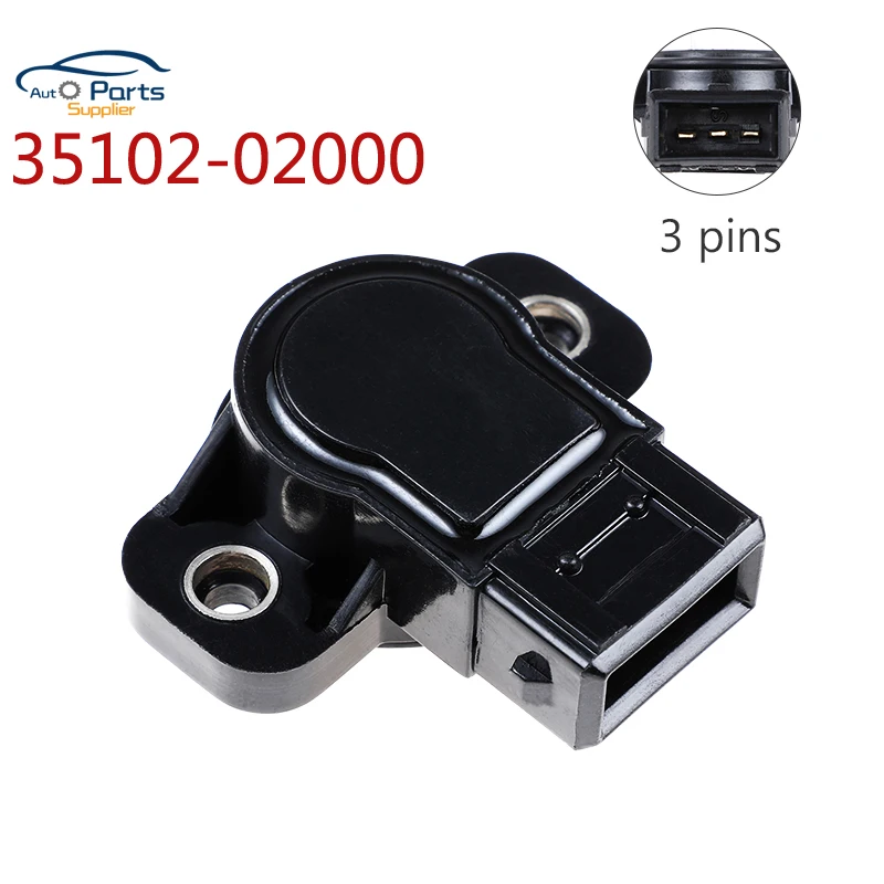 Датчик положения дроссельной заслонки TPS 35102-02000 3510202000 3 штырька для HYUNDAI ATOS PRIME