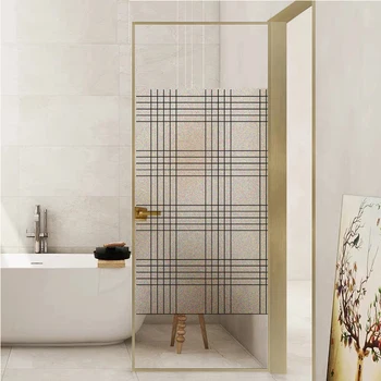 

Nordic modern Custom size glass stickers Film on the window static cling Privacy kitchen Sliding Bathroom Living Room decor