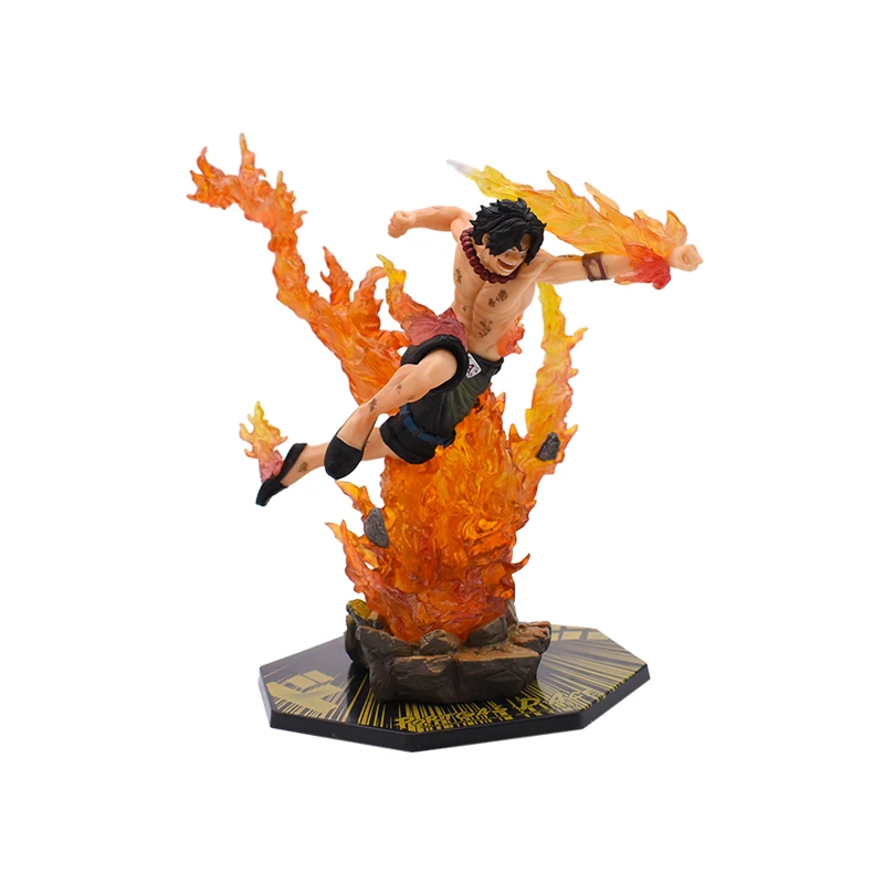 

6.4'' 16CM One Piece ZERO Portgas D· Ace PVC Toy Action Figure Model Toys Gift For Kids