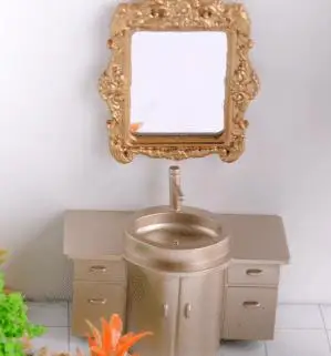 

3pcs Architectural model material sand table landscape material cabinet type wash basin