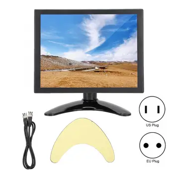 

8in 4:3 1024X768 Embedded Rack Metal Case VGA/BNC/AV Input Industrial Monitor (100-240V) Industrial Monitor