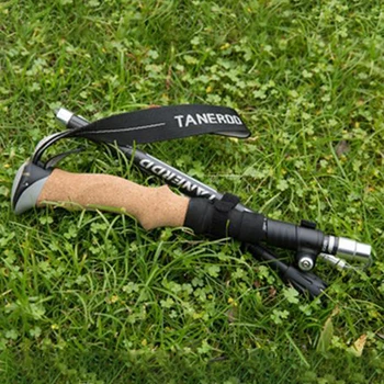 

Foldable Trekking Pole Compact Safety lock Hiking Walking Mountain climbing