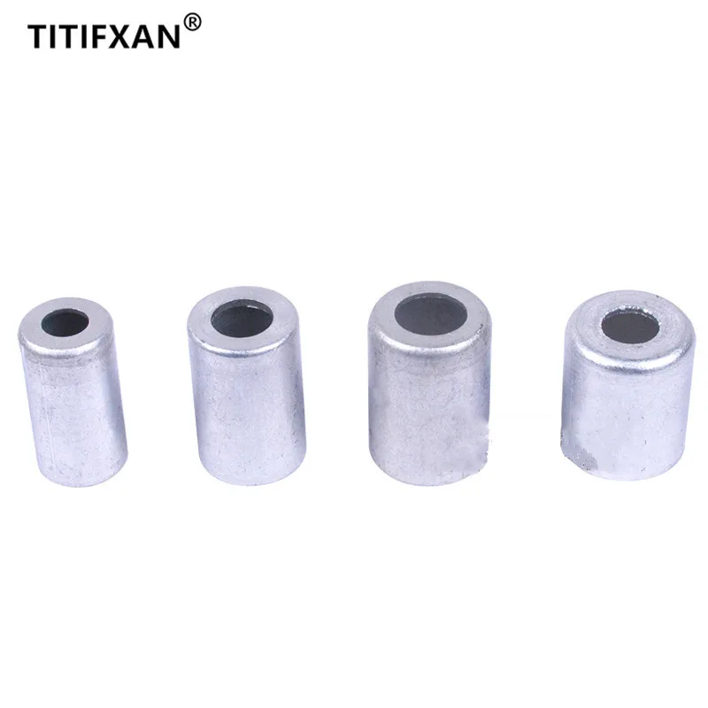 8pcs R134a Automotive Air Conditioning Hose Pipe Fitting Aluminum Sleeve Car Parts