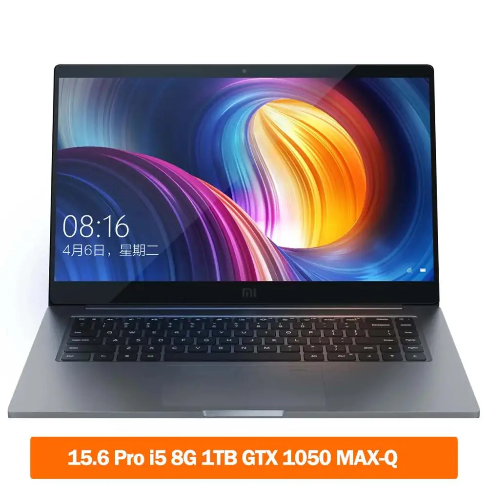 I5 8G 1T Xiaomi Тетрадь Pro 15,6 дюймов GTX 1050 Max-Q 4 Гб GDDR5 ноутбук i7-8550U/i5-8250U 1 ТБ/256G SSD игровой офисный компьютер - Цвет: I5 8G 1T