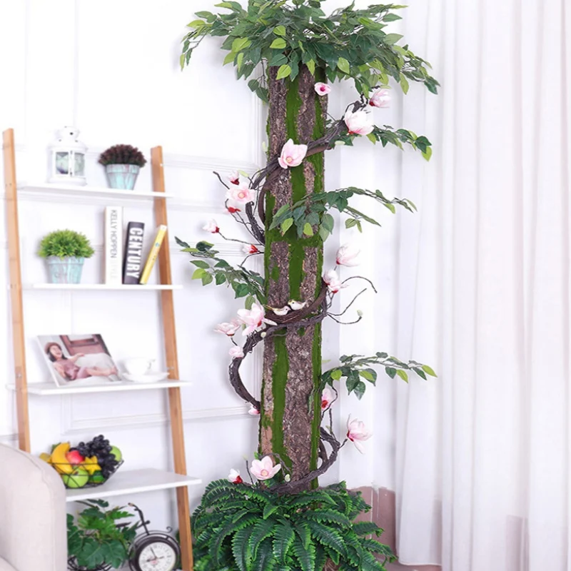 

DIY Artificial Magnolia Vine Silk Garland Flowers Craft Home Garden Wedding Party Decor