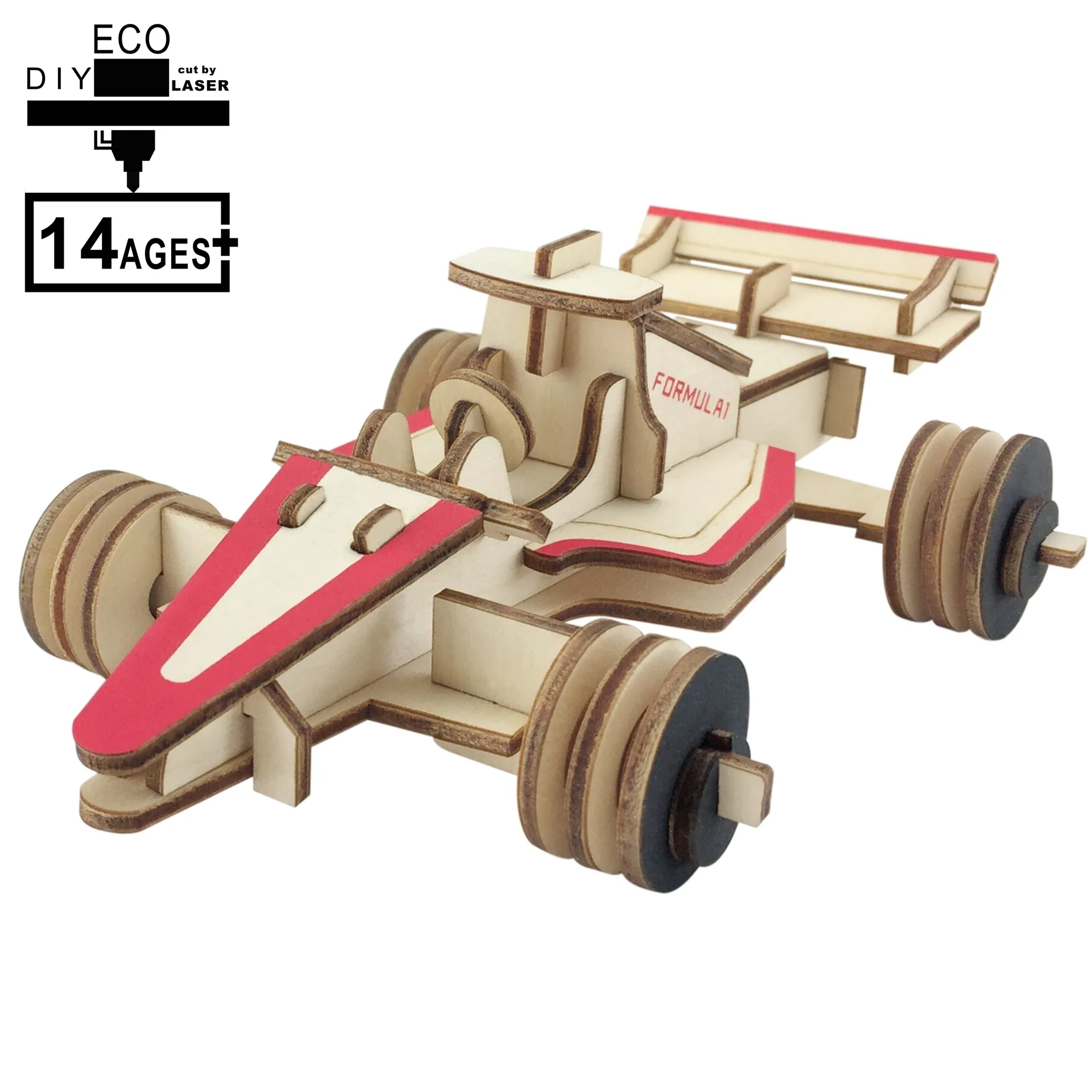3D деревянные 3D головоломки модель головоломки DIY модель формула автомобиля