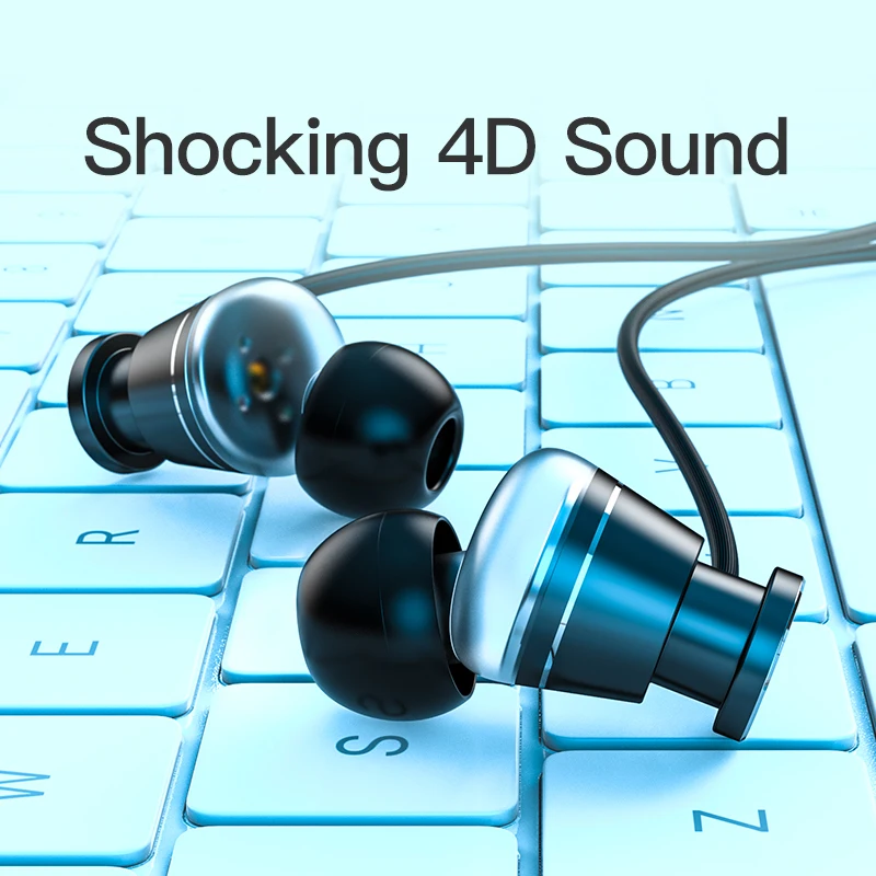 Наушники вкладыши Hi Fi с микрофоном и штекером 3 5 мм|Наушники гарнитуры| |