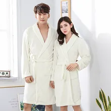 Длинный рукав фланель одежда коралловый флис Домашняя одежда женские халаты, пижамы зимний теплый халат кимоно платье Неглиже