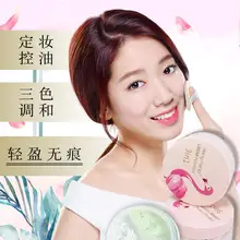 Косметика для девочек, серия light three-in-one, свободная пудра, контроль масла, консилер, осветляет тон кожи, пудра