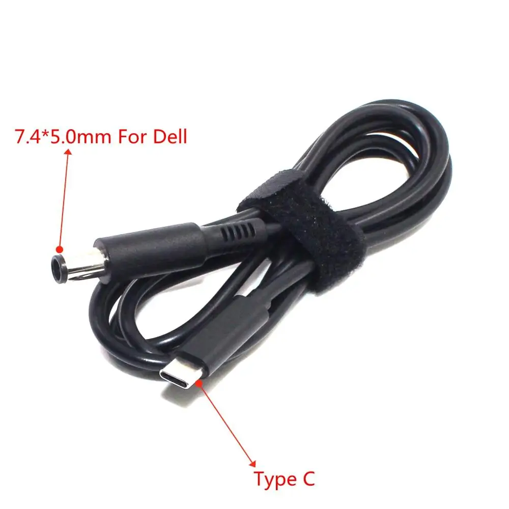USB Type C PD зарядный кабель шнур адаптер питания постоянного тока преобразователь с