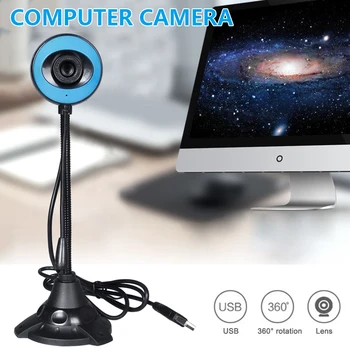 

USB 2.0 Camera HD Computer Camera Webcam For Webcast Video Conference Web Cam With Built-in Microphone For PC Laptop Video Call