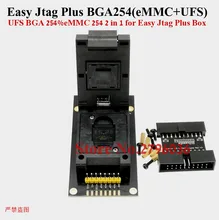 Enchufe de función 2 en 1 Z3X Jtag fácil Plus BGA 254 eMMC + UFS