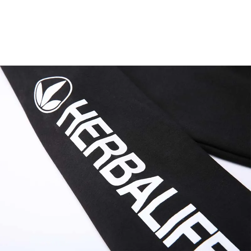 Herbalife питание печать круглый вырез для мужчин и женщин зеленый логотип Herbalife плюшевая Толстовка