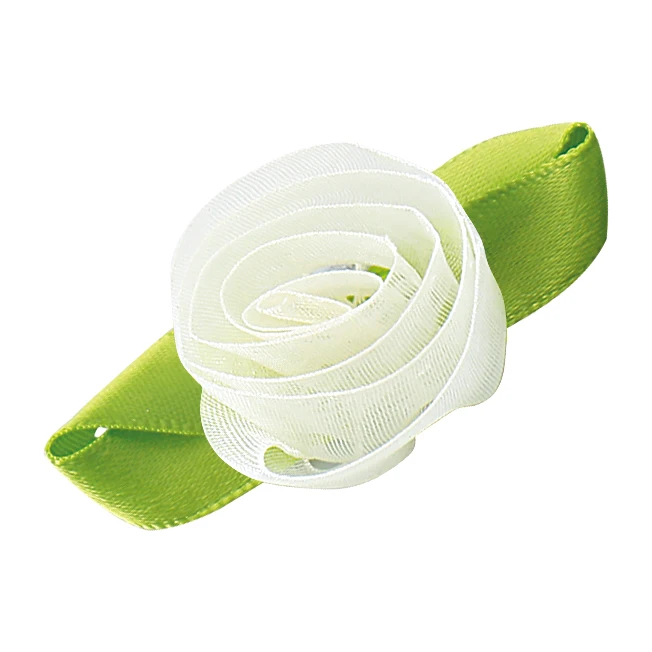 Organza Ribbon 028 YAMA листва цветок Диаметр 29mm±3mm лист 45mm±3mm 100 шт./пакет лентой, платье для девочек, для художественного оформления ногтей, ручная работа - Цвет: Organza Ribbon 028