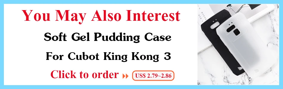 cubot king kong 3 silicone case