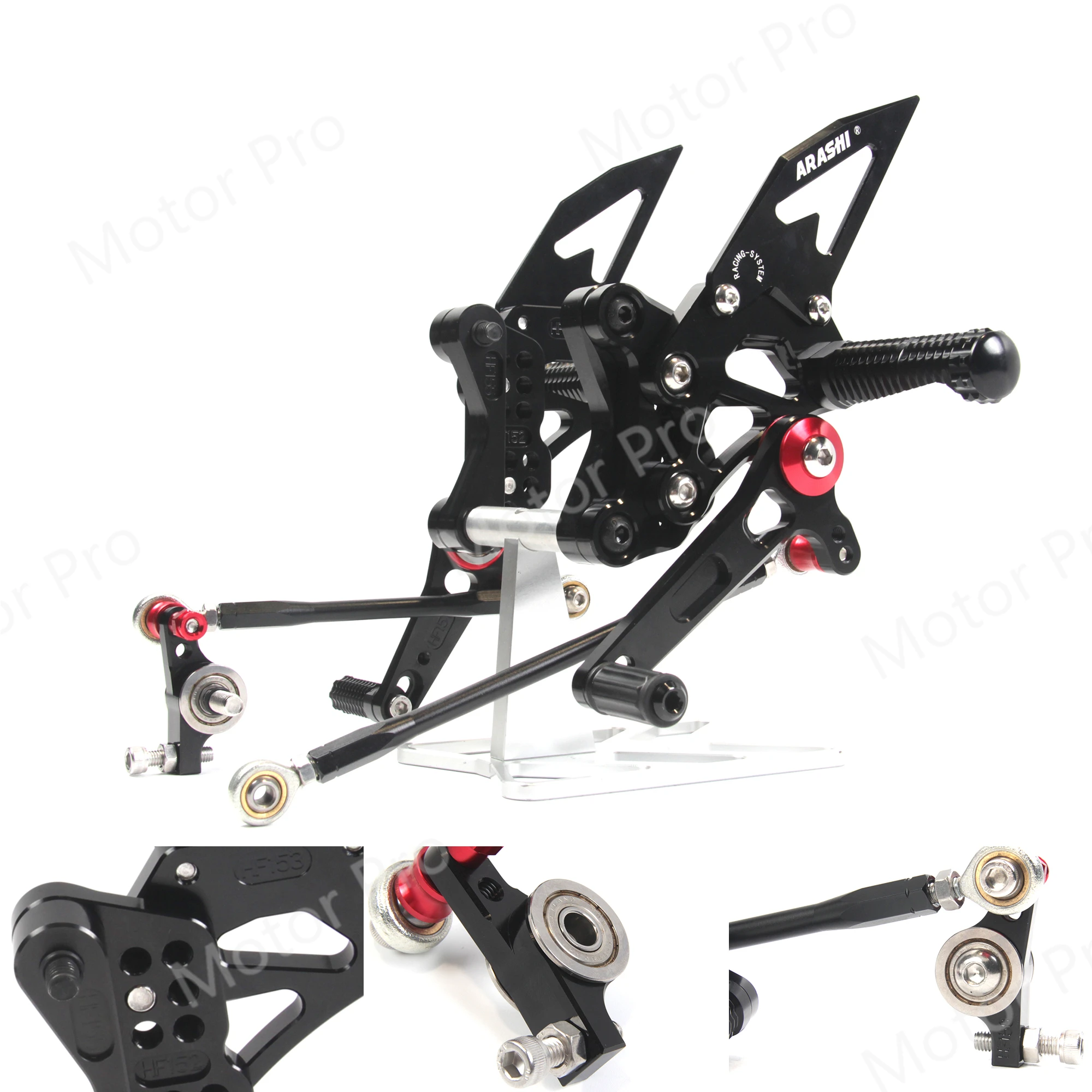 Регулируемые подножки для поездок на мотоцикле Ducati 848 2011 2012 2013 EV0 Аксессуары для мотоциклов подножки опоры для ног задние 848EVO 1098 1098S черный