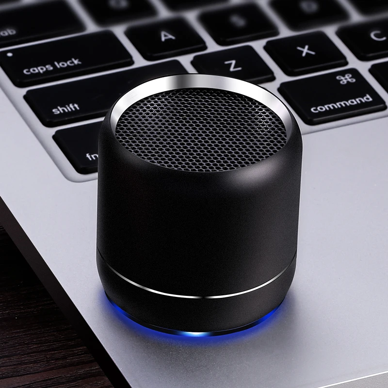 Yescool PMC-01 Супер Мини Bluetooth динамик стерео Саундбар Hi-Fi Бас Металл портативный сабвуфер беспроводной динамик с микрофоном