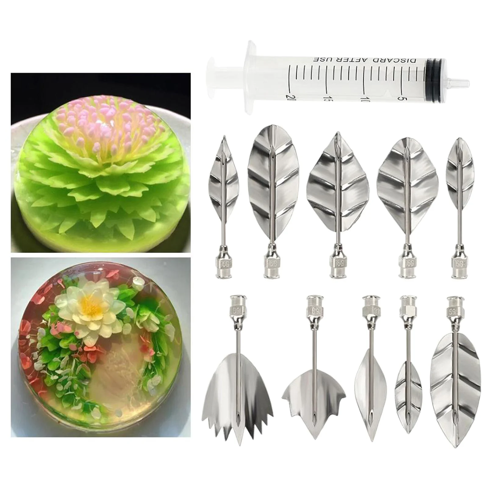 Jelly Art Tool Creative Gelatin Jello Nozzle DIY Cake Decorating Tools | Дом и сад