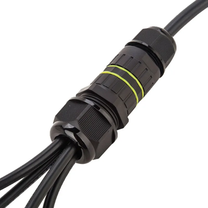IP68 Кабельный соединитель 2/3/4/5 Pin M25S от 1 до AC DC 32A 450V электрические