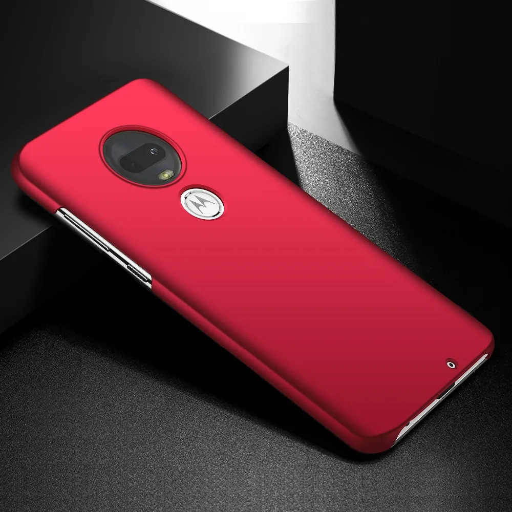 Чехол для Motorola Moto G7 power Play, чехол для телефона, Роскошный Матовый Жесткий чехол из поликарбоната для G 7 power Play, защитный чехол
