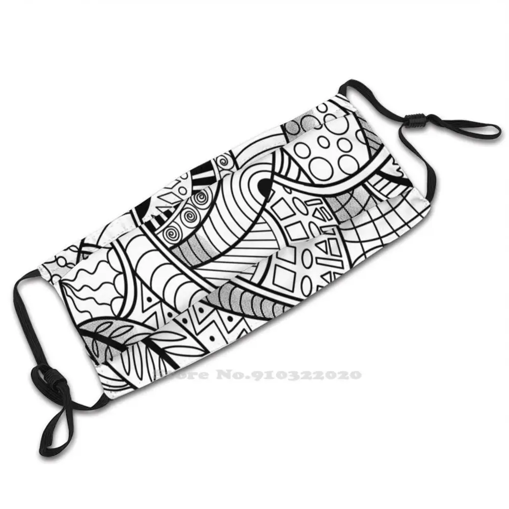 mens linen scarf Colour Your Own Doodle Designe Outdoor Headwear Sport Scarf Colour Your Own Kids Colouring Color Your Own Kids Coloring Kids head scarf men