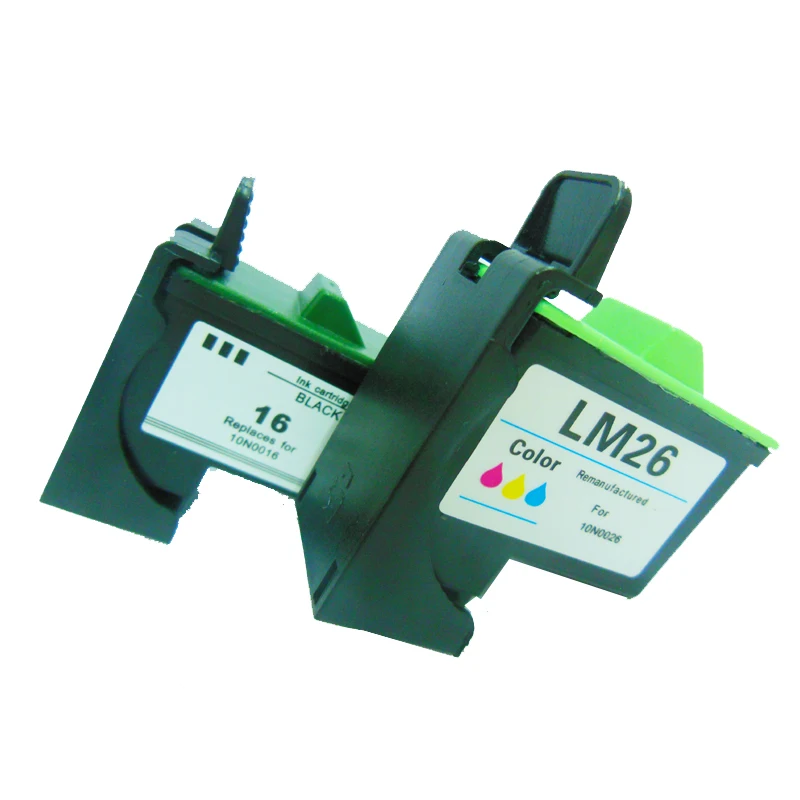 Vilaxh для Lexmark 16 26 чернильный картридж Z13 Z23 Z25 Z600 Z605 X1100 X1150 X1185 X1270 Z33 Z35 Z515 Z517 Z611 Z615 |