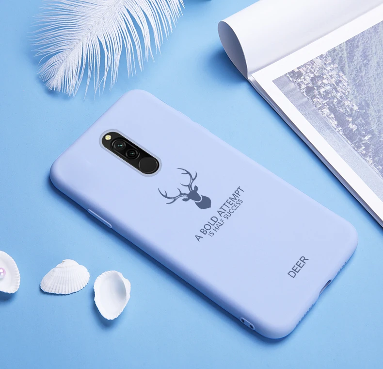 Для Xiaomi redmi 8A чехол Global MOFi redmi 8 силиконовый мягкий ТПУ противоударный Модный чехол coques redmi 8 чехол