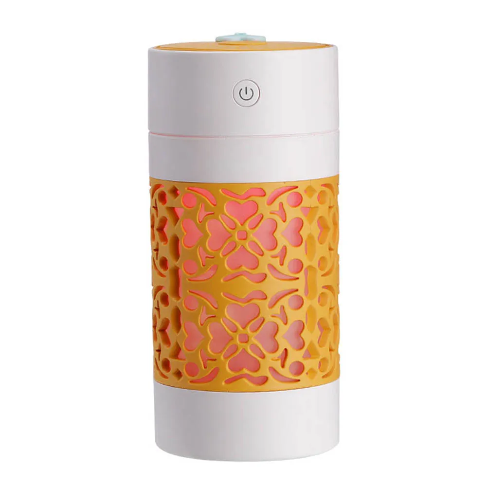 250 мл USB Lucky Cup увлажнитель воздуха 3 в 1 Арома эфирный диффузор увлажнитель очищающий воздух@ LS - Цвет: Цвет: желтый