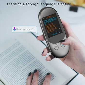 

Portable Smart Instant Voice Offline Translator Real Time Multi-Languages Mini Translation Tool with Camera Scanning Translator