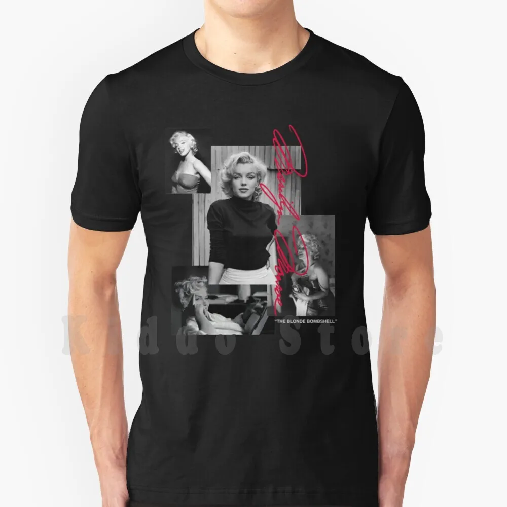 Marilyn Monroe футболка Монро Merch фанатское искусство и снаряжение Хлопковая мужская с