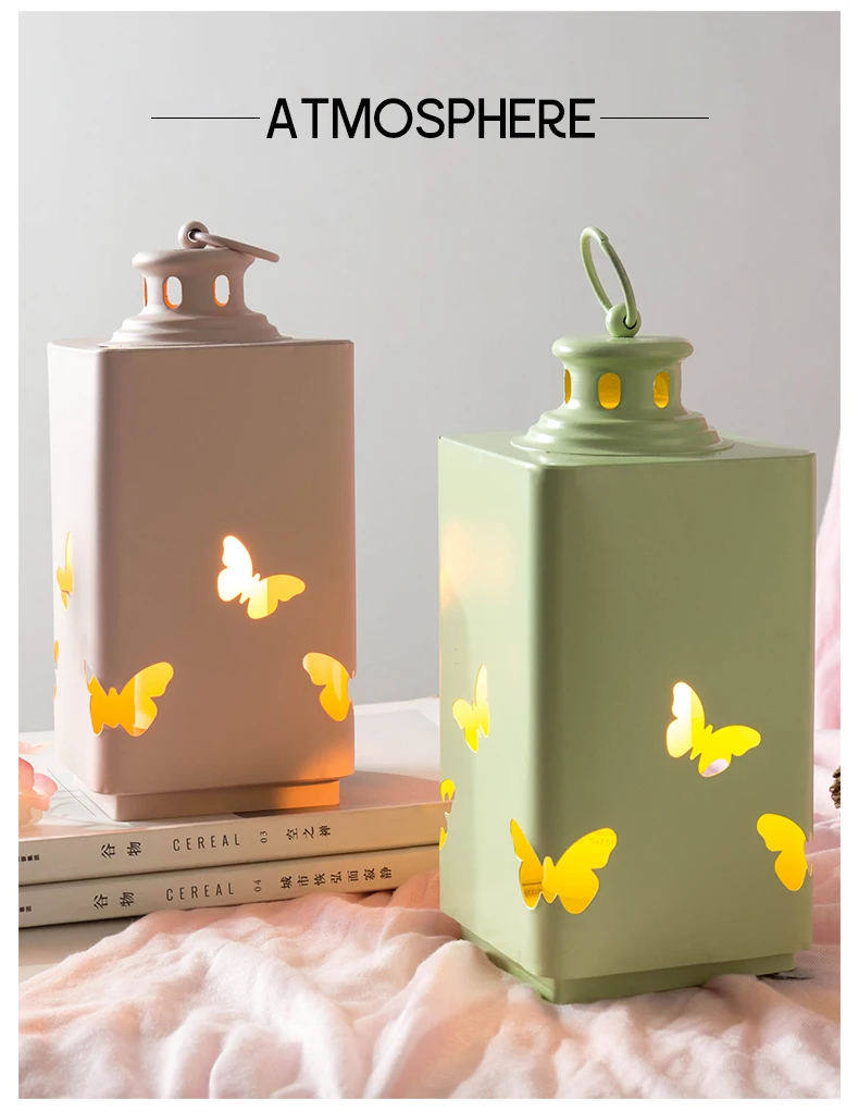 Nordic металлический подсвечник Винтаж Свадебные романтические Подсвечники Tealight подвесной Утюг фонари минималистский украшения дома KK60ZT