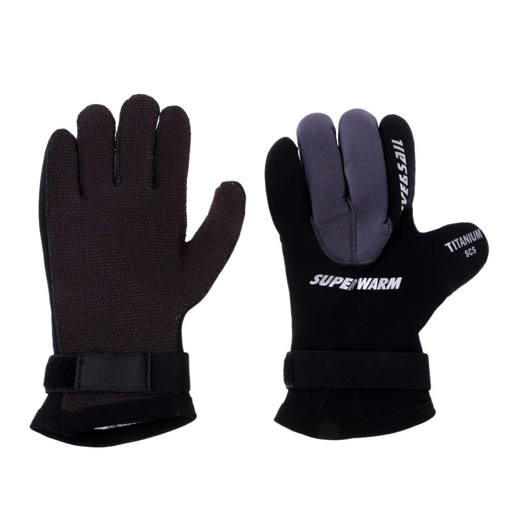 

3mm Neoprene Diving Gloves Non-slip Winter Swimming Scuba Surfing Warm Glove
