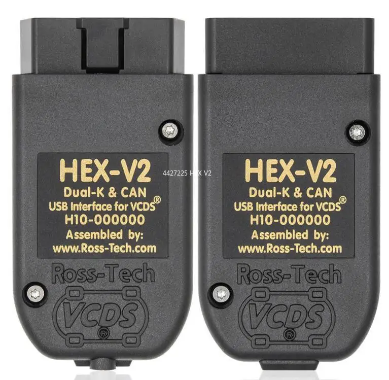 10 шт. VAGCOM 20.4.2 VAG COM 20.4.1 новейший Интерфейс HEX V2 для VW AUDI Skoda Seat 20 4 английский польский