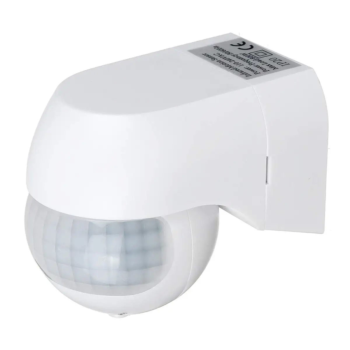 IP44 Infrared PIR Motion Sensor Detector 180 Degree Adjustable Wireless Sensitive Alarm Detector for Home Outdoor Security