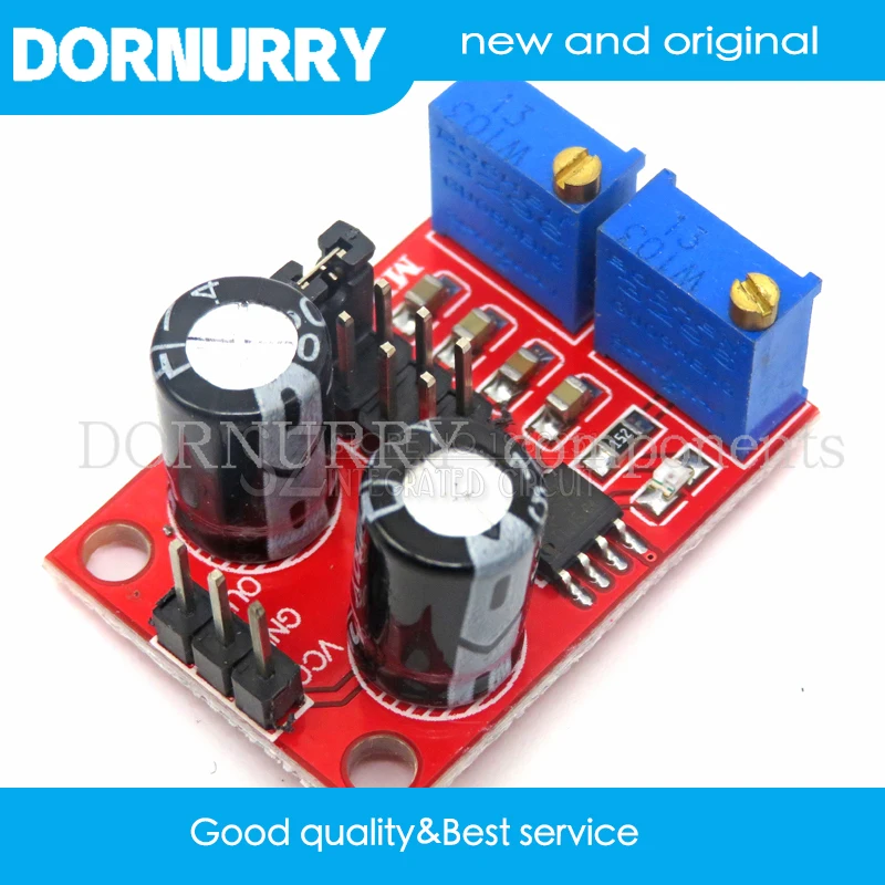 

1PCS B5 NE555 Pulse Frequency Duty Cycle Adjustable Module Square Wave Signal Generator DORNURRY