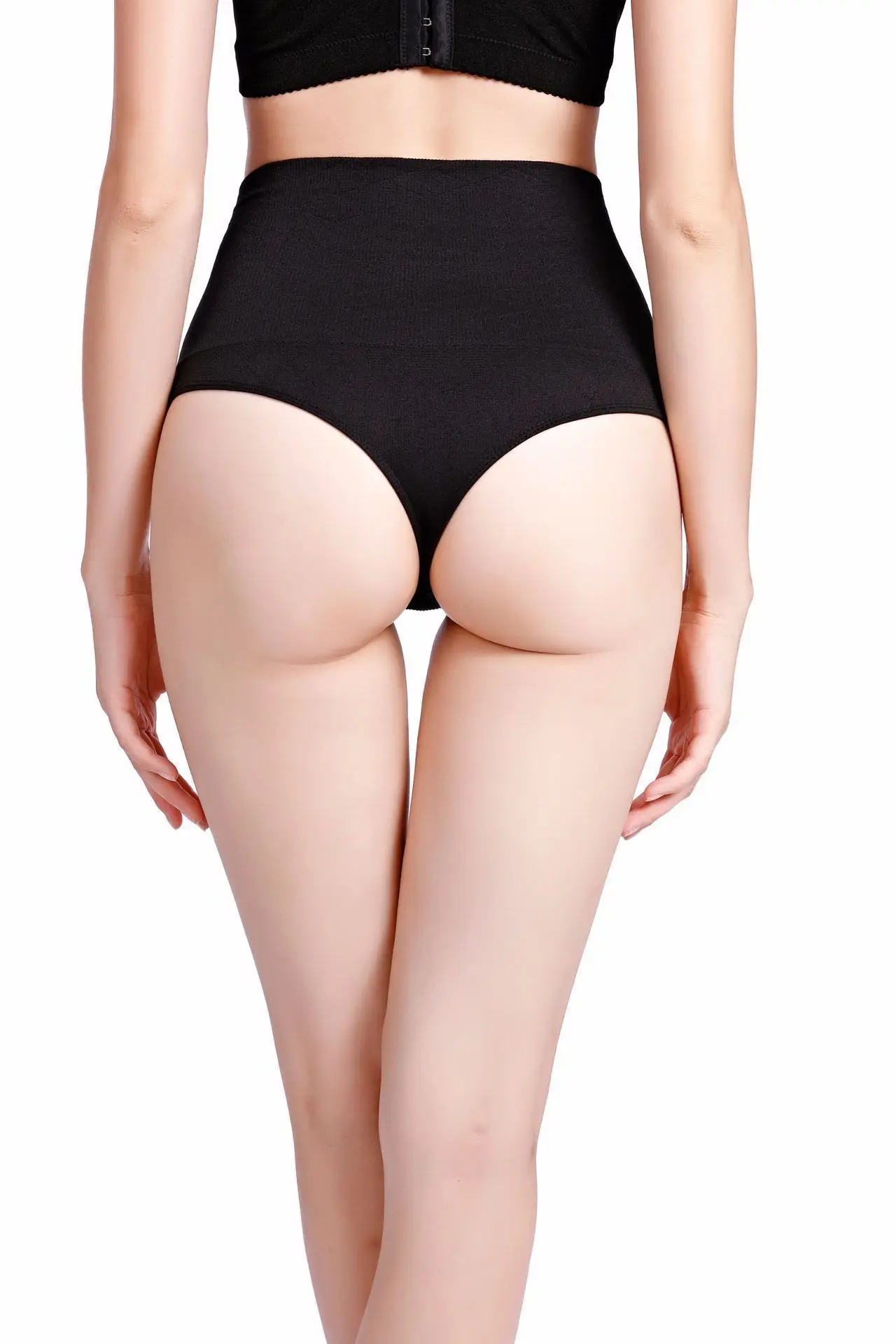 Mode Neue Komfortable Frauen Nahtlose Hohe Taille Spitze трусы Damen Shaperwear цветные трусы с высокой талией