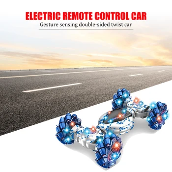 

Remote Control Vehicle Four-Wheel Kids Gesture Climbing RC Double Side Driving Car Toys for Children Birthday Gifts