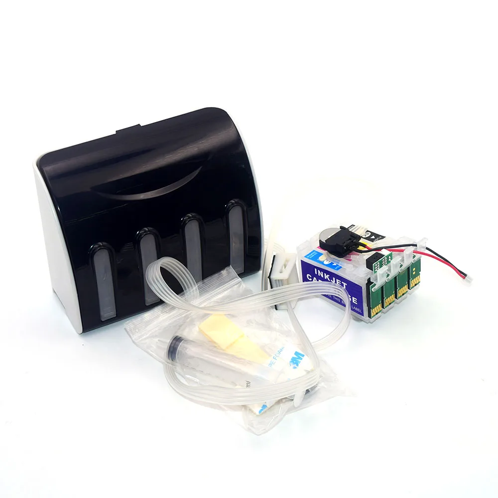 유럽 ??16XL T1621 T1631-T1634 R3G1 Epson WF-2630 WF-2540 WF-2530 WF-2520 WF-2510 WF-2010 프린터 용 대량 잉크 Ciss 시스템