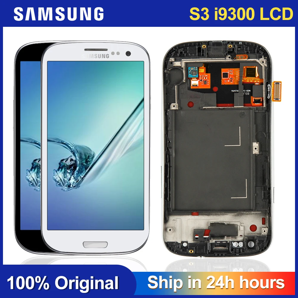 ЖК-дисплей i9300 для SAMSUNG Galaxy S3 ЖК-экран i9300i экран в сборе LCD i9301 i9308i i9301i дисплей |